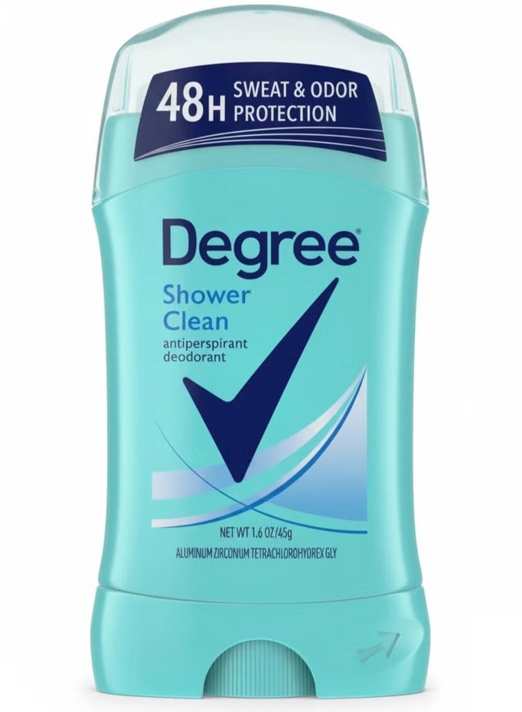Shower Clean Dry Protection Antiperspirant Deodorant Stick, 45g